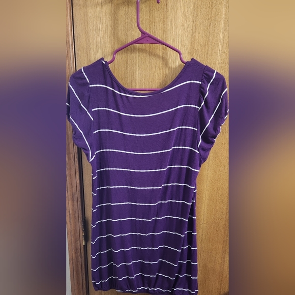 Purple with White Stripes - Picture 4 of 4